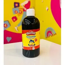 Play-Doh Finger Paint (Tube) 500 ml Black PR015 საბავშვო სახატავი საღებავი