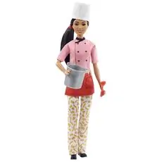 Barbie You Can Be Anything Pasta Chef  Doll Gtw38 მზარეული ბარბი