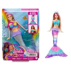 Barbie Dreamtopia Sparkling Mermaid Blue MTL-HDJ36 ქალთევზა მანათობელი კუდით