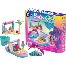 Mega Construx Barbie Color Reveal Dolphin Discovery MTL-HHW83 ბარბის კონსტრუქტორი