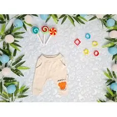 Magic Bear Puan Baby 4928 ჩვილის შარვალი Grey