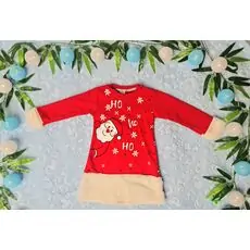 Ho, Ho, Ho Santa Baby Dress BEBE ELBİSE საბავშვო კაბა 799