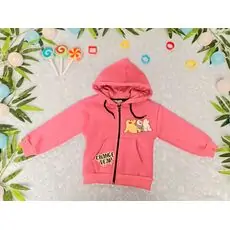 Bear Friends Hoodie  ALG 623611 საბავშვო გრძელ მკლავიანი ჰუდი Pink