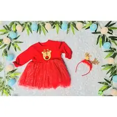 Christmas Baby Dress BEBE ELBİSE საბავშვო კაბა 60014