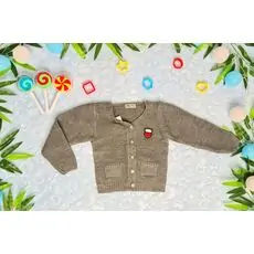 Knitted Jacket GOGOBICI 900 საბავშვო მოსაცმელი Dark Grey