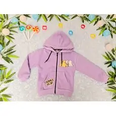 Bear Friends Hoodie  ALG 623611 საბავშვო გრძელ მკლავიანი ჰუდი Light Purple