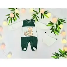 Lovely Bear Romper Maibella Green 26-556 საბავშვო რომპერი