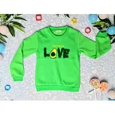 Cultivate Love ALG Green 723563 საბავშვო გრძელ მკლავიანი მაისური