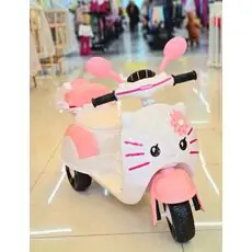 Moped  Hello Kitty Pink  საბავშვო ელექტრო მოპედი