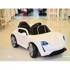 Porsche 911 For Kids White - საბავშვო ელექტრო მანქანა
