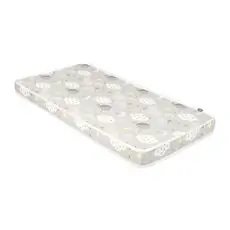 KikkaBoo-ს ბამბის მატრასი Mattress Fantasia 60x120x7cm Clouds Grey