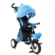 Byox Flexy Lux Blue სამ თვლიანი ველო ეტლი