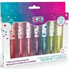 MAKE IT REAL 7 DAYS GLITTER LIP GLOSS საბავშვო ტუჩსაცხი