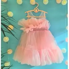 Baby Princes Dress Quality Kids - საბავშვო კაბა 1203 Light Pink