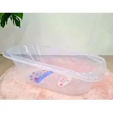 Bebekevi Baby Bathtub 1214 Transparent ჩვილის აბაზანა