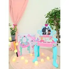 Beauty Set with Lights & Music piano key 3312 - საბავშვო ტრილიაჟი