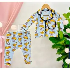 Baby Garfield Pajamas Set 2in1 Set MURATBABY 7667 საბავშვო საღამური