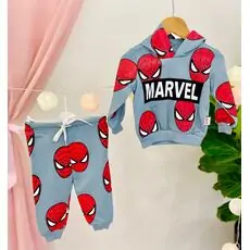 MARVEL Spider Man Set MURATBABY Blue 7611 საბავშვო ტანსაცმლის ნაკრები