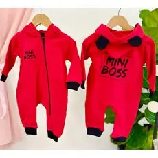 Mini Boss Romper 6034 Red რომპერი