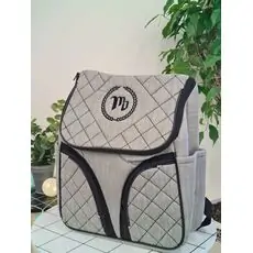 Missi Baby Mama Bag 2228 Grey დედის ჩანთა
