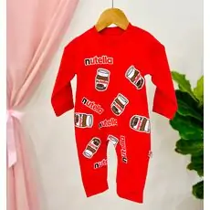 Baby Nutella Romper Muratbaby 5809 Red რომპერი