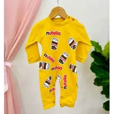 Baby Nutella Romper Muratbaby 5809 Yellow რომპერი