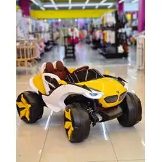 BMW Jeep Yellow - საბავშვო ელექტრო მანქანა