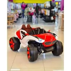 BMW Jeep Red -  საბავშვო ელექტრო მანქანა