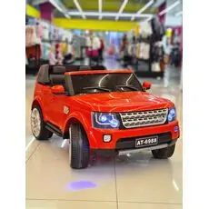 Land Rover Jeep Red - საბავშვო ელექტრო მანქანა