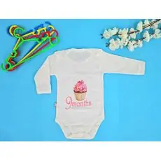 My 9th Month ATES BABY ბავშვის ბოდე 1038 muffin 9th
