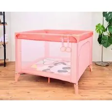 KikkaBoo Enjoy Pink Panda მანეჟი