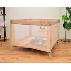 KikkaBoo Enjoy Beige Bear მანეჟი