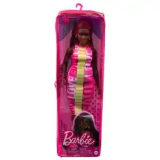 Barbie Fashionistas Doll Curvy Love Dress MTL-HBV18 სათამაშო ბარბის თოჯინა