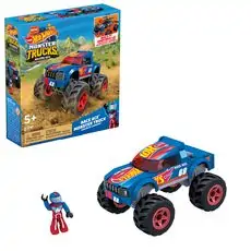 Hot Wheels Mega Construx Race Ace Monster Truck HDJ93 ჰოთ ვილსის მანქანა