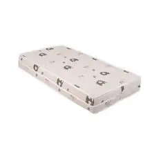 KikkaBoo Mattress CocoCraft Premium Elephants Green 60x120x15cm მატრასი ბამბის ზედაპირით და ქოქოსის შიგთავსით