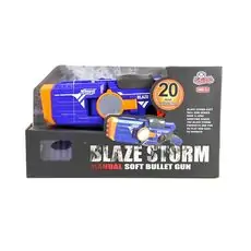 Blaze Storm Manual Soft Bullet Gun ZC7086 სათამაშო თოფი