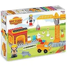 Dede 03160 BUILDING BLOCKS 43 PCS სათამაშო კონსტრუქტორი