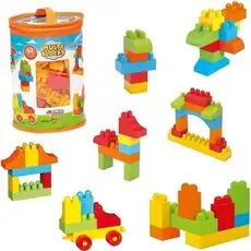 Dede 01253 MULTI BLOCKS 62 PCS სათამაშო კონსტრუქტორი