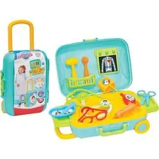 Dede 03482 DOCTOR SET LUGGAGE სათამაშო საექიმო ნაკრები