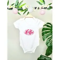 kitkat Bodysuit ჩვილის ბოდე