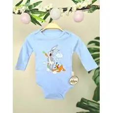 Bodysuit Bugs Bunny And Pluto  ჩვილის ბოდე