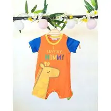 Jumpsuit I Love My Mummy ჩვილის საზაფხულო რომპერი