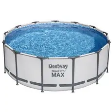 Bestway 5618W-Steel Pro Max Pool Set კარკასული აუზი ფილტრით