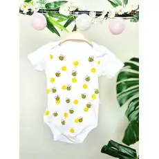 Sweet Pineapple Bodysuit ჩვილის ბოდე