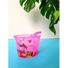 Bebekevi 947 Bath Cup Pink წყლის ტოლჩა