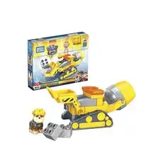Mega Construx Paw Patrol Rubble's Construction Truck MTL-GYW91 Paw Patrol -ის სამშენებლო კონსტრუქტორი მანქანა
