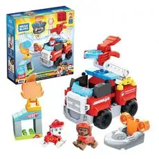 Paw Patrol Marshall's Fire Truck MTL-GYJ01 Paw Patrol -ის სახანძრო კონსტრუქტორი მანქანა