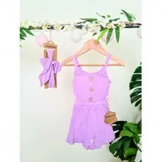Vintage Summer Jumpsuit 2in1 Set საზაფხულო კომბინიზონი