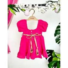 Vintage Summer Dress ჩვილის საზაფხულო კაბა