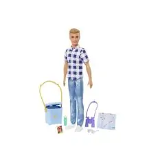 Barbie HHR66 It Takes Two Ken Camping Doll  ბარბის თოჯინა აქსესუარებით
